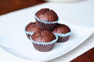 Briose cu ciocolata at Pofta de Verde in Constanta