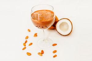 Lapte de  cocos cu cacao at Pofta de Verde in Constanta