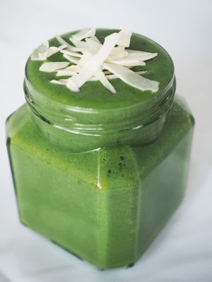 Smoothie verde cu cocos at Pofta de Verde in Constanta