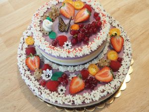 Tort raw vegan at Pofta de Verde in Constanta