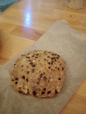 Spelt flower cookie at Hiša Kruha in Maribor