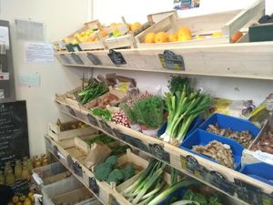 Organic fruits & veggies at Robin des Bio in Lille