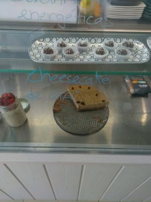 cheesecake  at A Vegana in Portimao