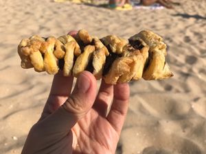 Trança de chocolate at A Vegana in Portimao