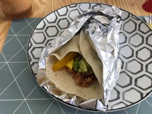 Burrito at A Vegana in Portimao