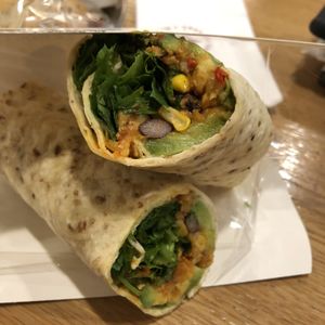 Vegan flatbread  at LGW - Pret A Manger -  ST in Horley