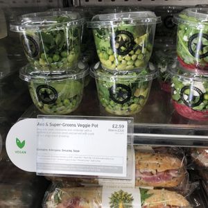 Protein salad pot at LGW - Pret A Manger -  ST in Horley