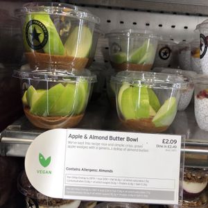 Vegan dessert at LGW - Pret A Manger -  ST in Horley