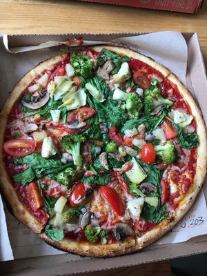 My create your own  at Blaze Pizza in Toronto