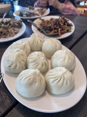 Steamed “meat” bao  #Veganuary at House of Fortune - Chino in Chino