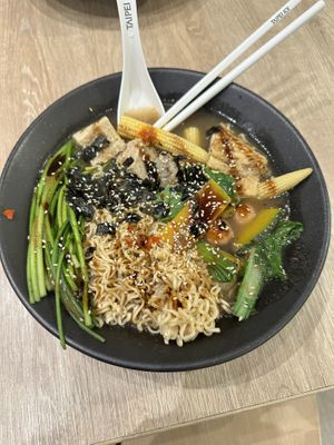 My own soup  at Vege Creek 蔬河 - 101 in Taipei