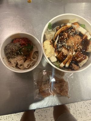 the takeaway before the „accident"  at Vege Creek 蔬河 - 101 in Taipei