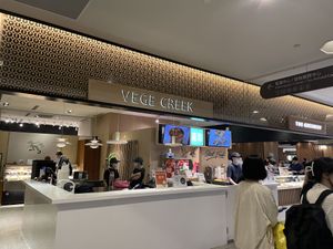 In the food court    at Vege Creek 蔬河 - 101 in Taipei