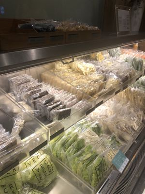 fresh ingredients at Vege Creek 蔬河 - 101 in Taipei