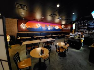 New art piece, 30 foot painting by local artist at Dundas in Vancouver