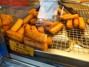Fried carrot cake sticks at Pasir Ris You Tiao - Stall in East Singapore