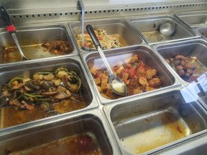 Buffet  at Huong Sen Tofu in Sacramento