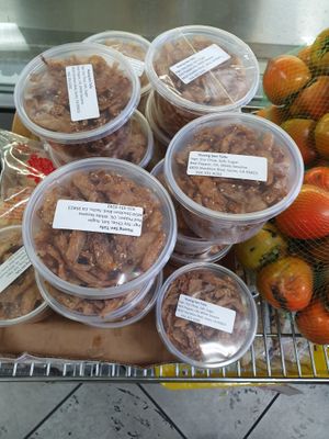 Veggie meats  at Huong Sen Tofu in Sacramento