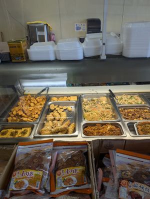 Fresh tofu, noodles, fried rice etc. at Huong Sen Tofu in Sacramento