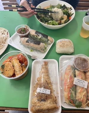   at Huong Sen Tofu in Sacramento