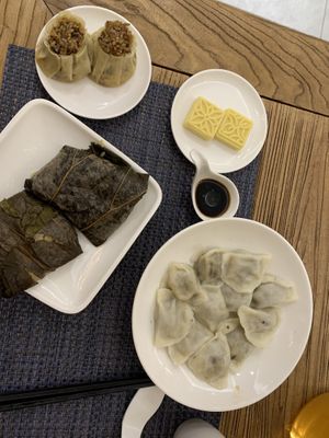 Everything but the dumplings was very good   at Jiayuan 家源 in Guangzhou