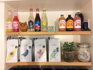 We serve Dark Woods Coffee, Crow Tree roast, and a selection of soft drinks. at Sift in Otley