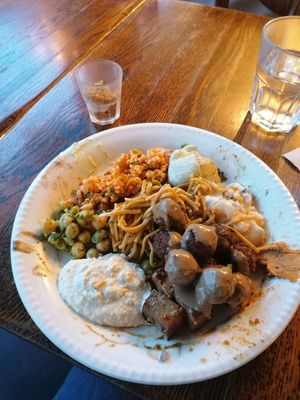 Second plate at Hermans in Stockholm