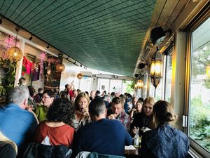 Dinner at Herman’s July 2019  at Hermans in Stockholm