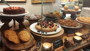 vegan treats at Hermans in Stockholm