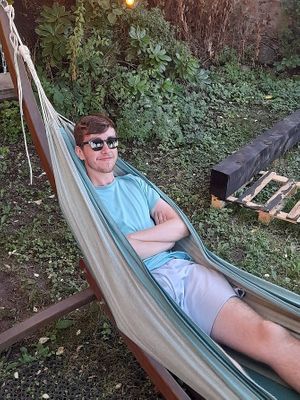 Hammocks! at Hermans in Stockholm