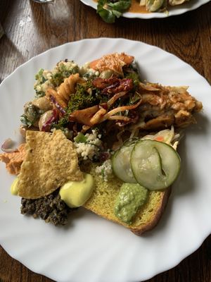 So many tasty options!   at Hermans in Stockholm