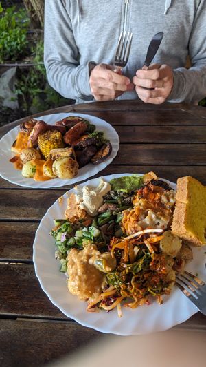 Buffet + Barbecue at Hermans in Stockholm