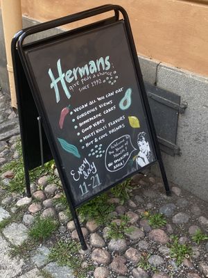  at Hermans in Stockholm