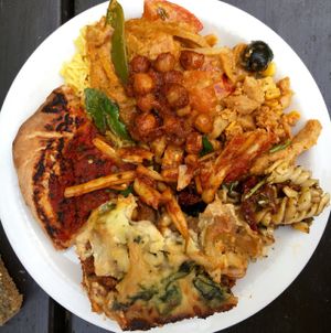 really delicious at Hermans in Stockholm