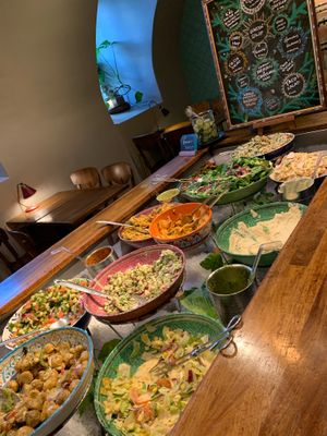 Summer buffet 2023 at Hermans in Stockholm