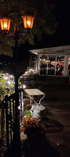 The entrance at Hermans in Stockholm