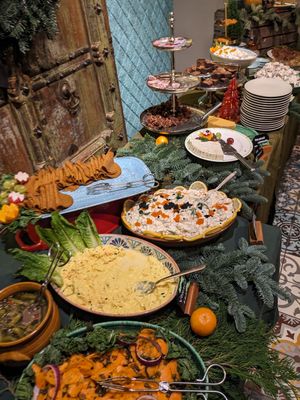 Julbord at Hermans in Stockholm