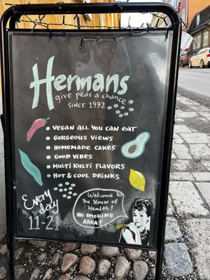   at Hermans in Stockholm