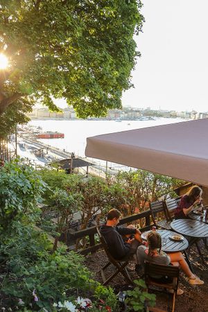 exterior at Hermans in Stockholm