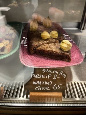 SO good and both vegan and gluten free   at Hermans in Stockholm