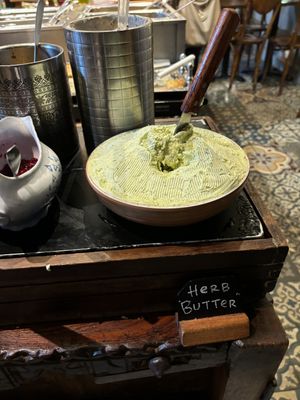 buffet  at Hermans in Stockholm