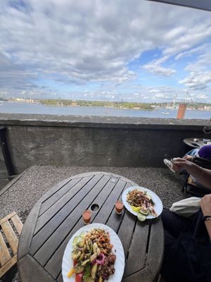 The view   at Hermans in Stockholm