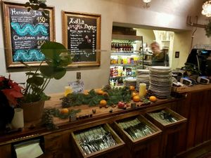 buffet prices (dec '17) at Hermans in Stockholm