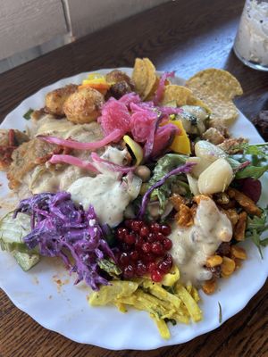 Buffet plate  at Hermans in Stockholm