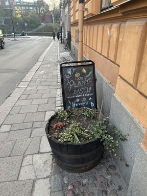   at Hermans in Stockholm