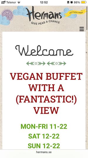   at Hermans in Stockholm