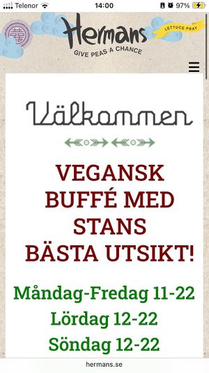   at Hermans in Stockholm