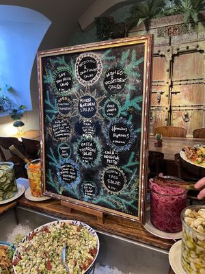 Cold bar  at Hermans in Stockholm