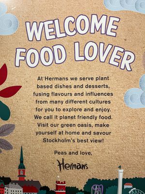   at Hermans in Stockholm