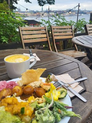 The food with the view at Hermans in Stockholm